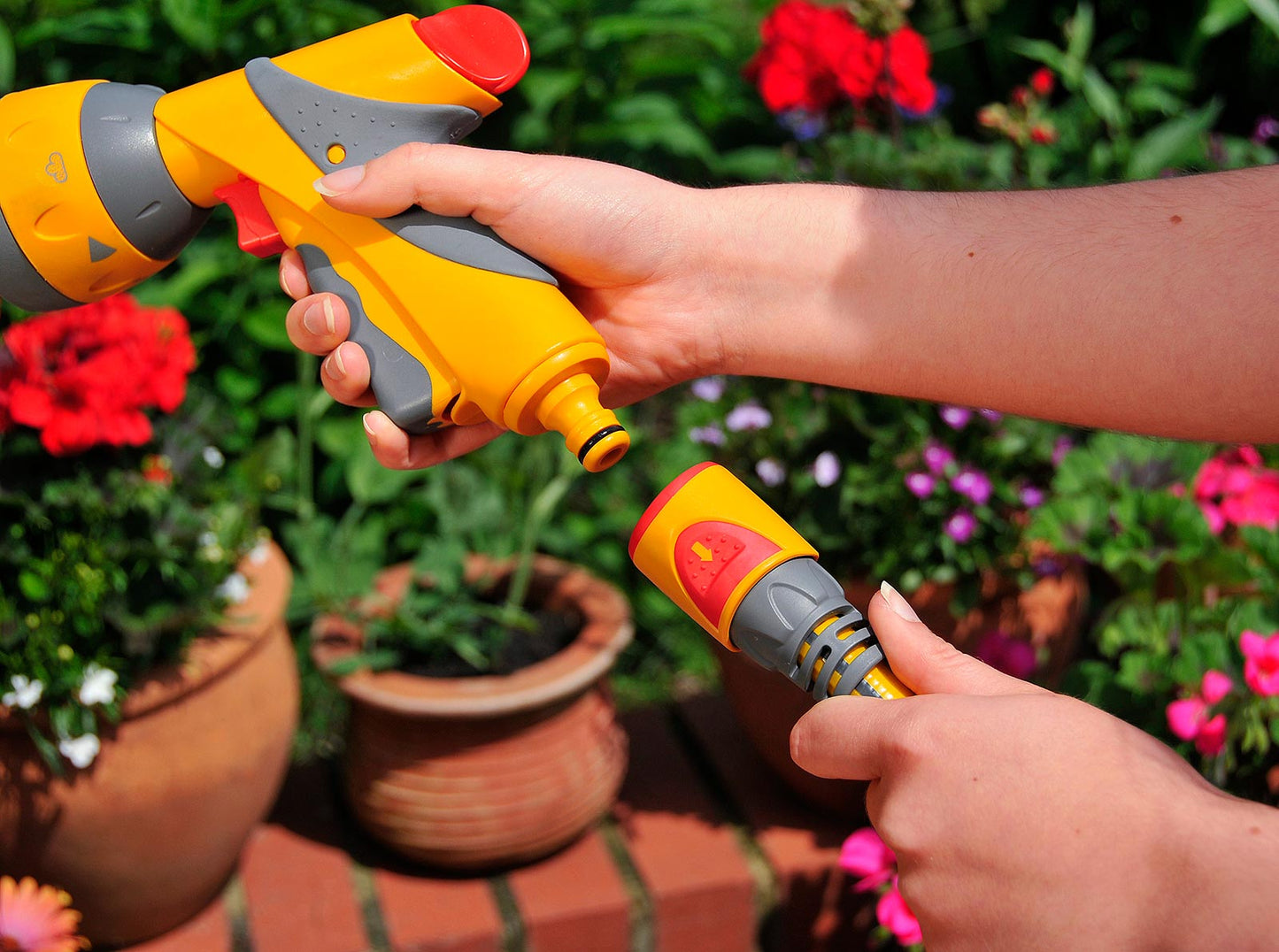 Hozelock 2055 Aquastop Plus Stop Connector Pack of 2