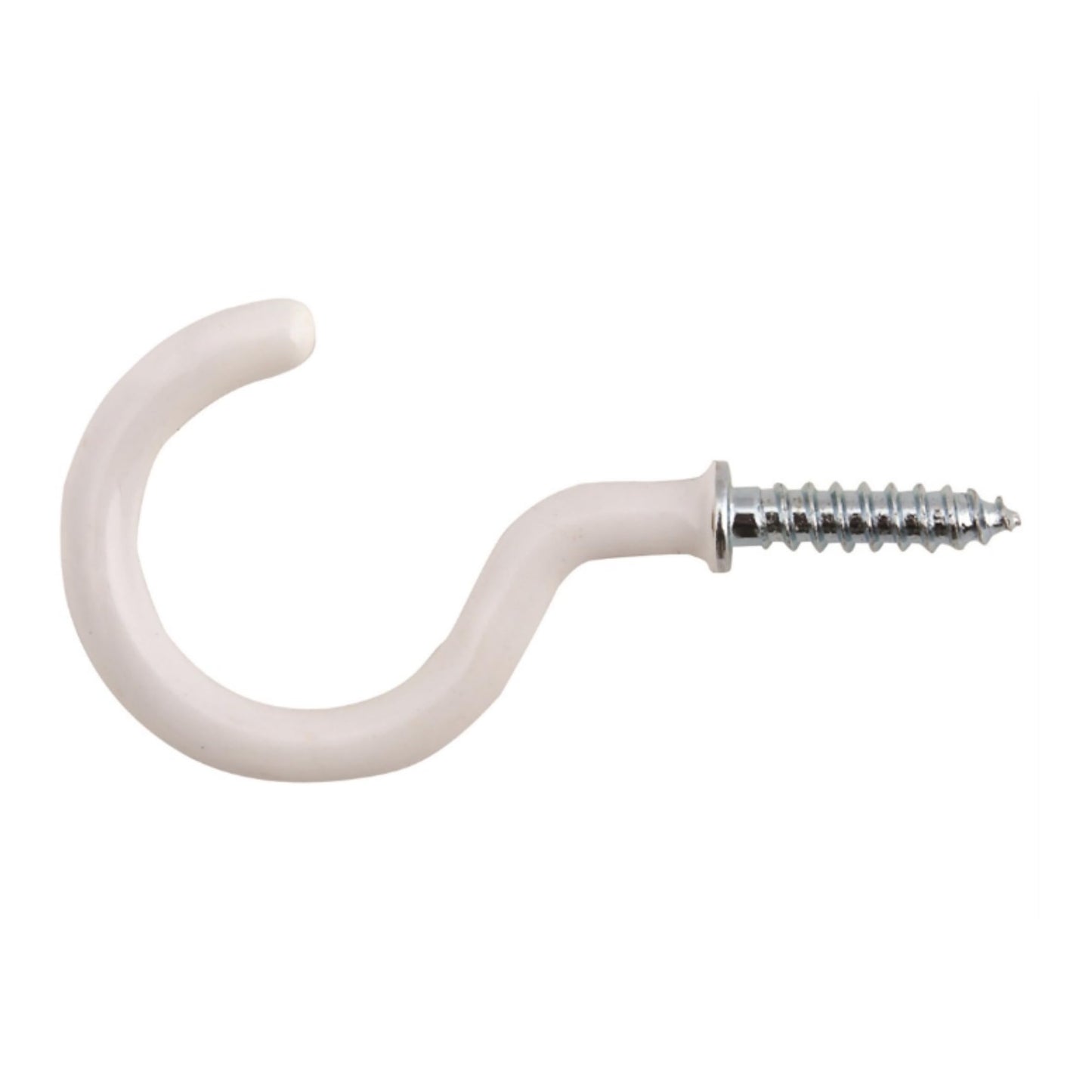 Aretro Shouldered Cup Hooks Various Sizes Colours and Pack Quantities (3, 38mm Zinc Plated)