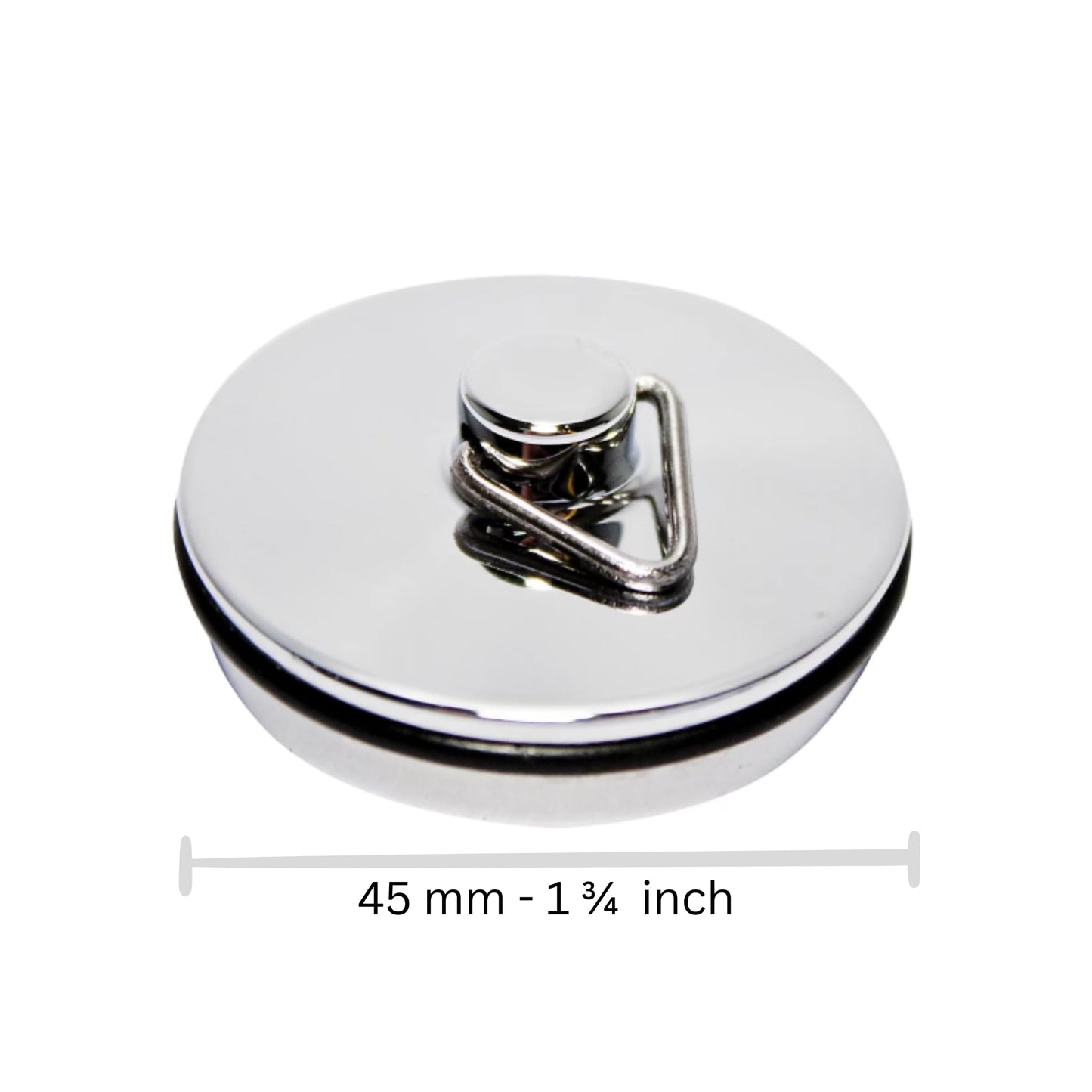 Polished Chrome Bath Sink Basin Plug Drain Stopper 1 1/2' 38mm 1 3/4' 45mm (Sink 1 1/2' 38mm)