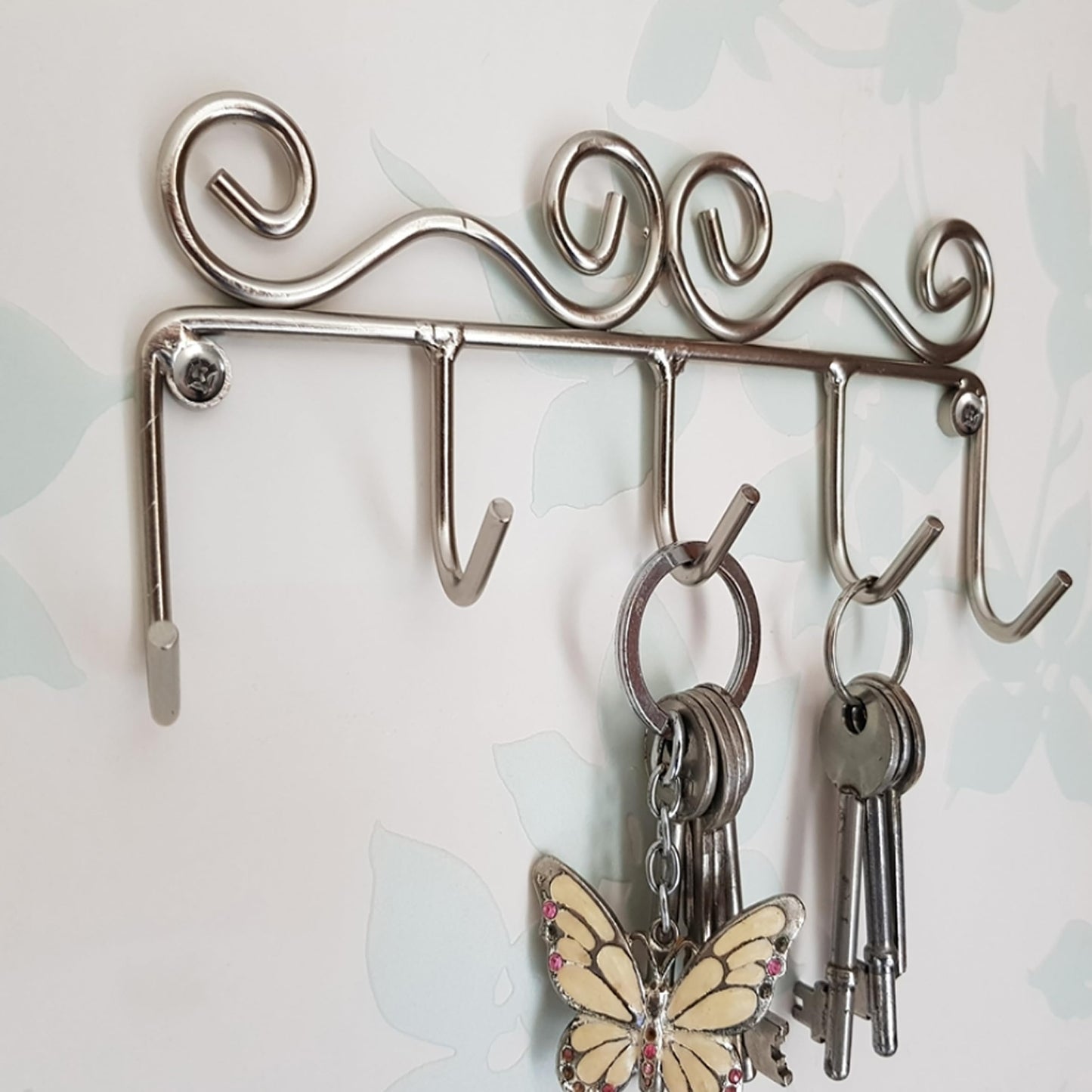 Aretro Brushed Finish Keytidy Key Hooks Hangers Holder Storage Wall Mounted W180xH80mm