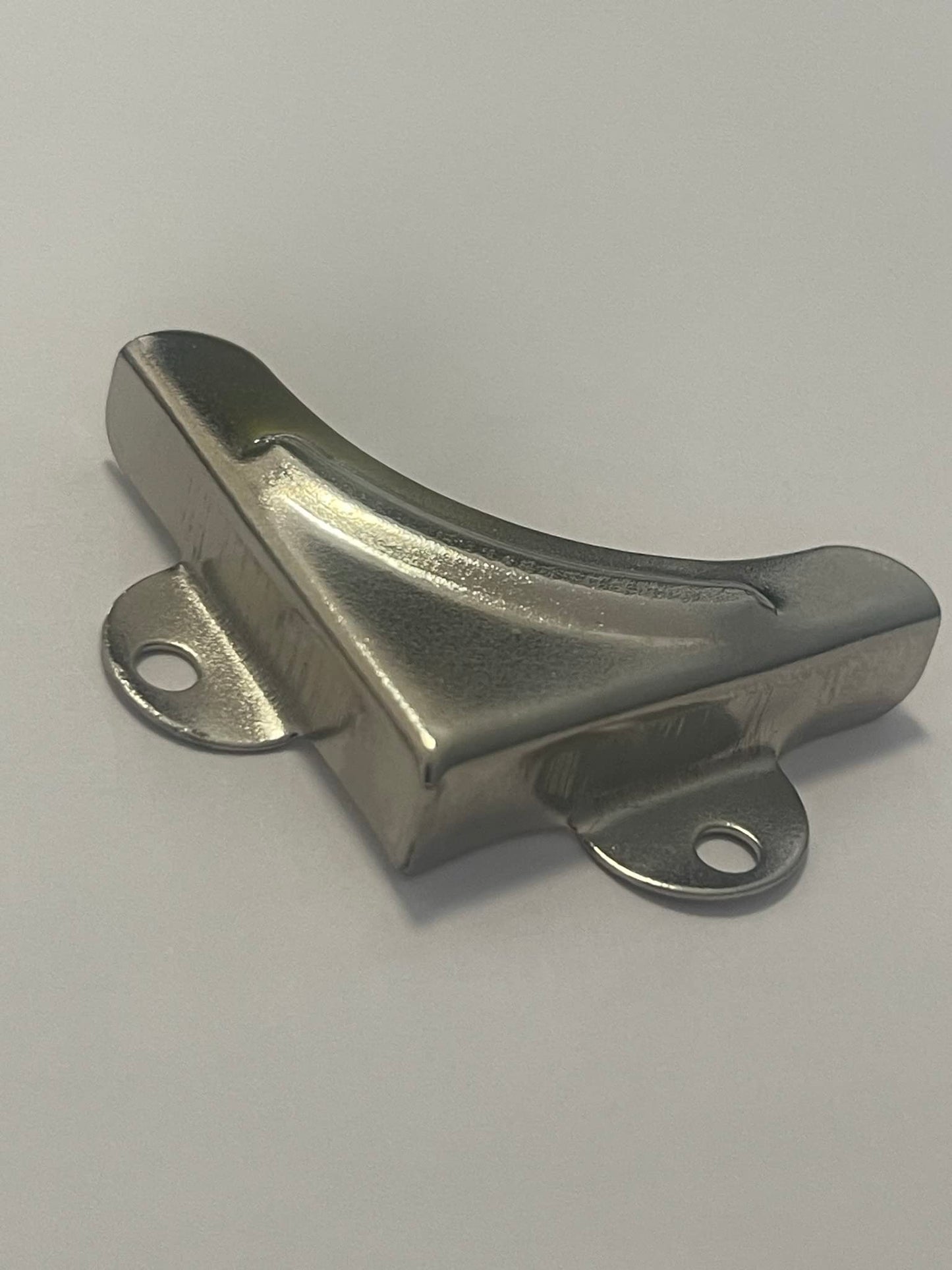 Aretro Mirror Corner Brackets, Nickel Plated Steel, Wall Mounting, Gyms, Bathrooms, Angle Bracket, Decorative, Pack of 4