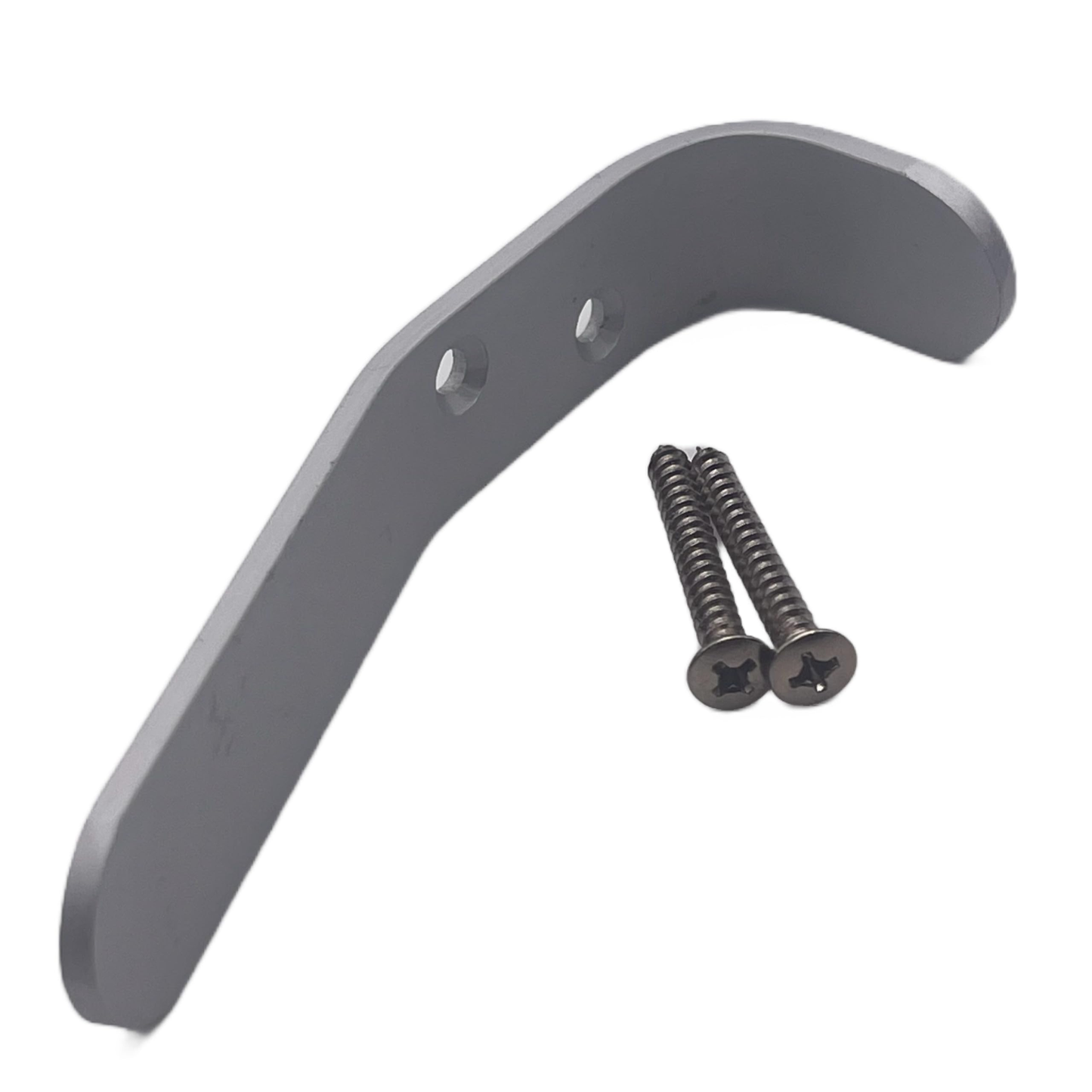 Aretro Aluminum Double Hat and Coat Hanger Hooks Robe & Bath Towel Coat Dress Hook for Kitchen Bathroom Bedroom Office Door Hooks with Fixing Screws Pack of 4