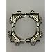Mirror Corner mounting Bracket Mirror Hanging Kit 1 Pack of 4 satin nickel