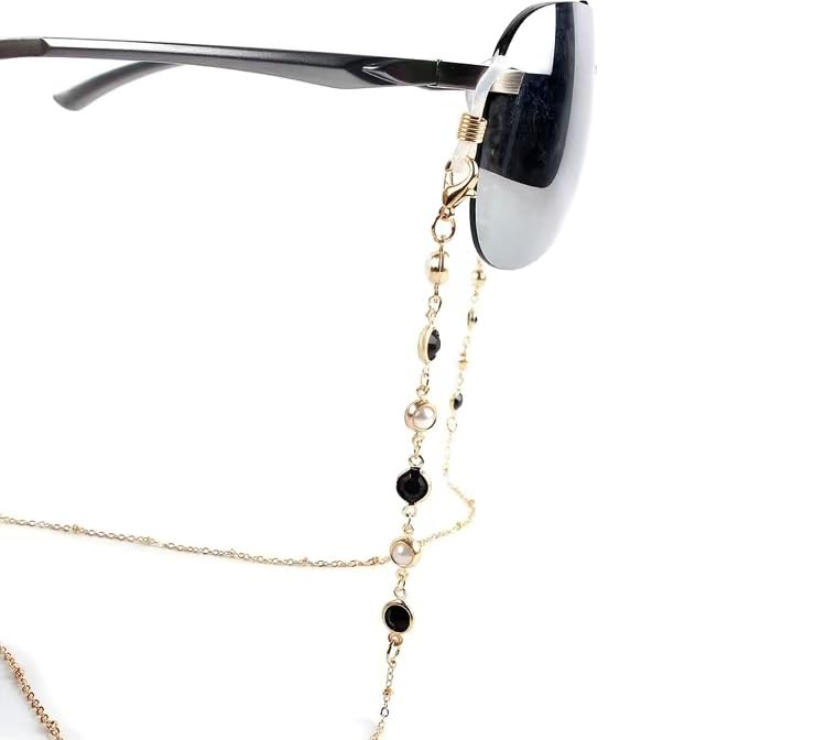 Aretro Glasses Chain Sunglasses Lanyard Bead Glasses Chain