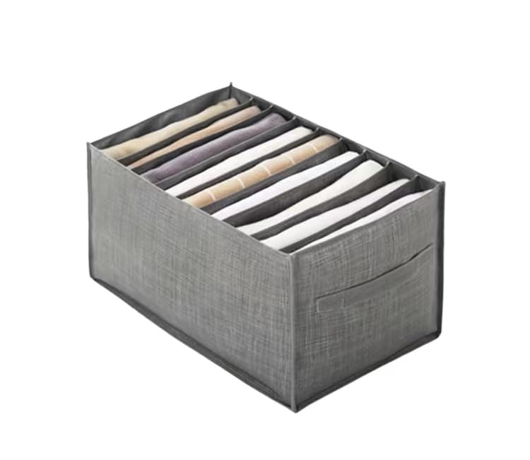 Aretro Simple Storage organisers Lightweight Storage Organiser Socks Bras Underwear Tshirts Ties Scarves For Drawers And Wardrobes One Packet Of Three