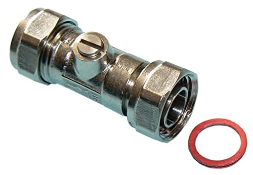 15mm Chrome Service Valve