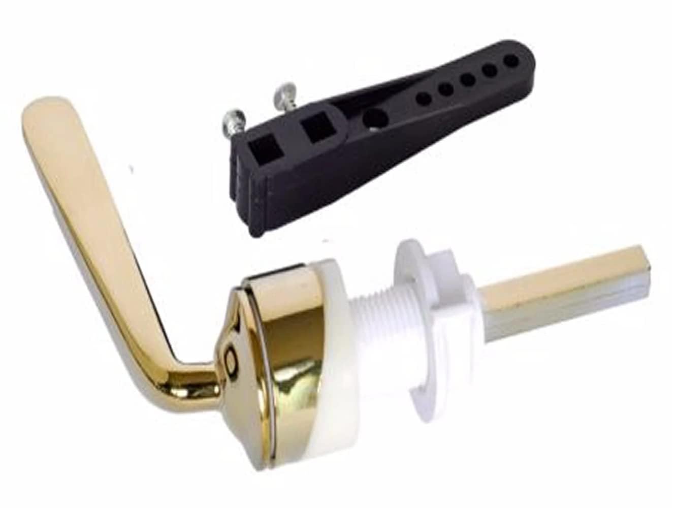 Aretro Toilet Lever Cistern C Links 57mm + 88mm PK2 (Black, Plastic, Matte)