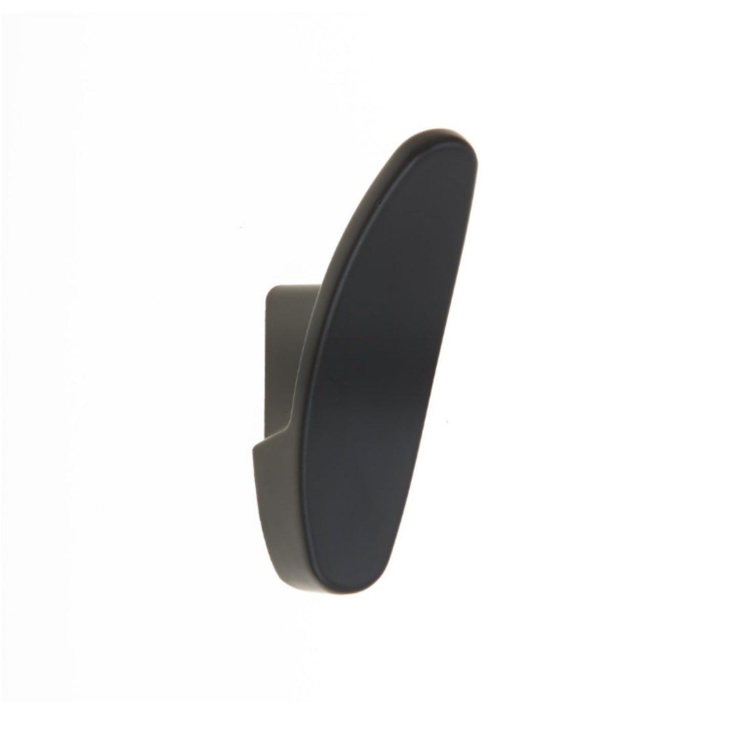 Aretro Hooks Hangers,Large Modern, Matt Black, Robe Hook, Coat Hook, Back of Door, Wall Hanger (Large Modern, Matt Black)