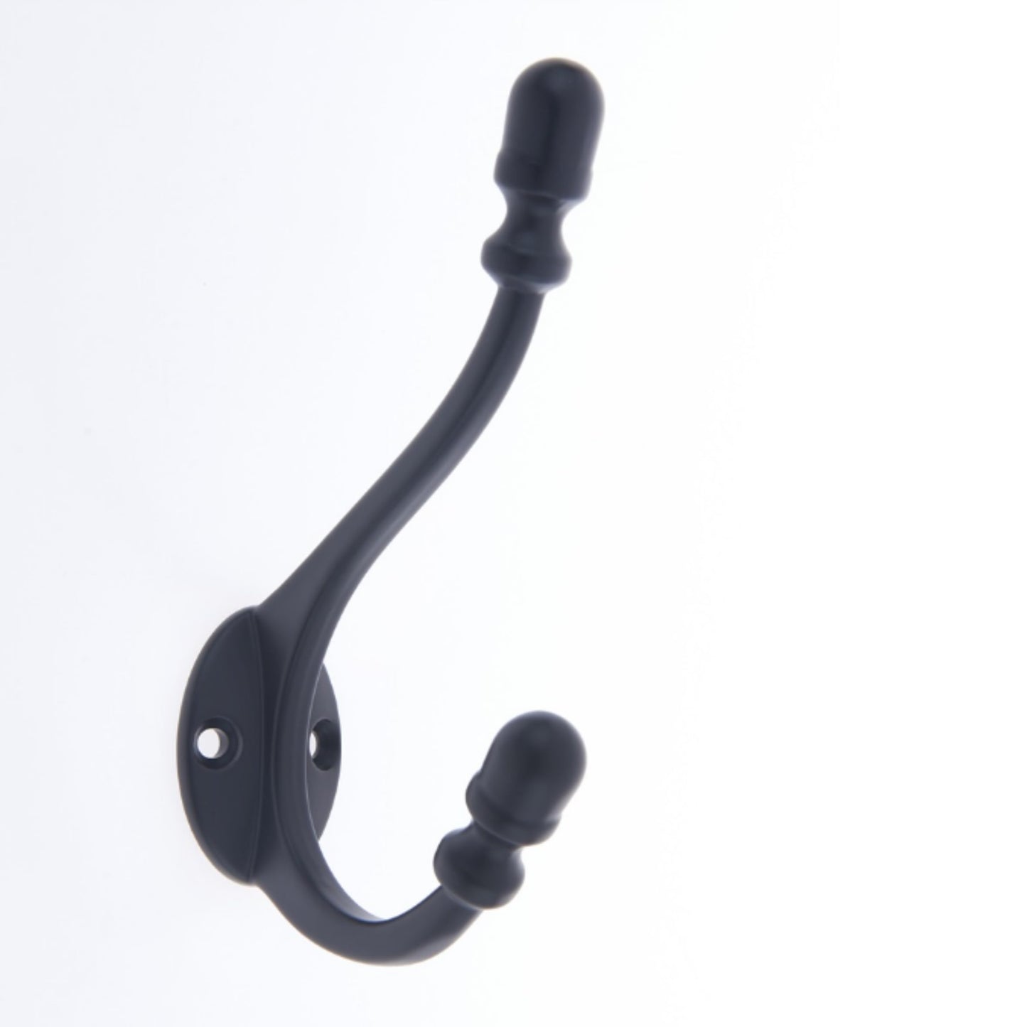 Aretro Hooks Hangers,Large Modern, Matt Black, Robe Hook, Coat Hook, Back of Door, Wall Hanger (Large Modern, Matt Black)