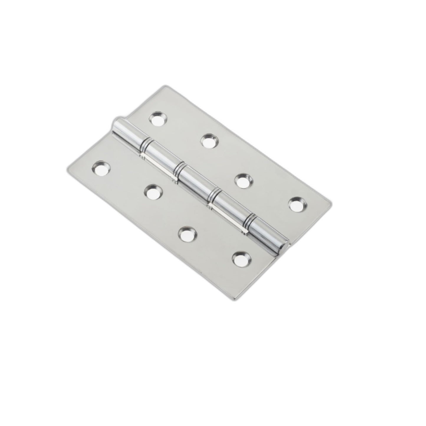 Aretro Doubled Washered Butt Hinges, 75mm, Chrome Plated, Includes Screws(Chrome Plated 75mm)