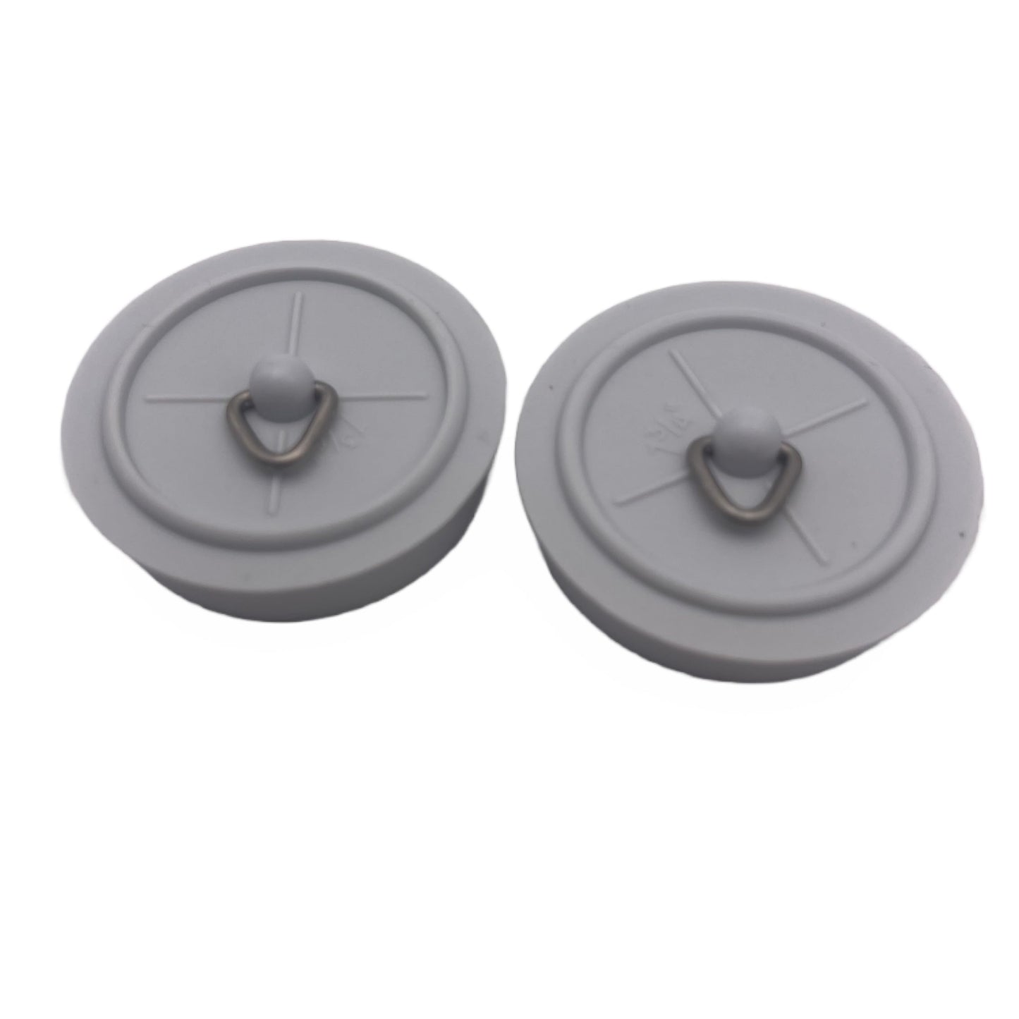 Aretro Universal ONE SIZE FITS ALL Bath Sink Basin Rubber Stopper Plug Drain Stopper Plug 1 1/2' 38mm to 2' 51mm, White (1 pack of 1)