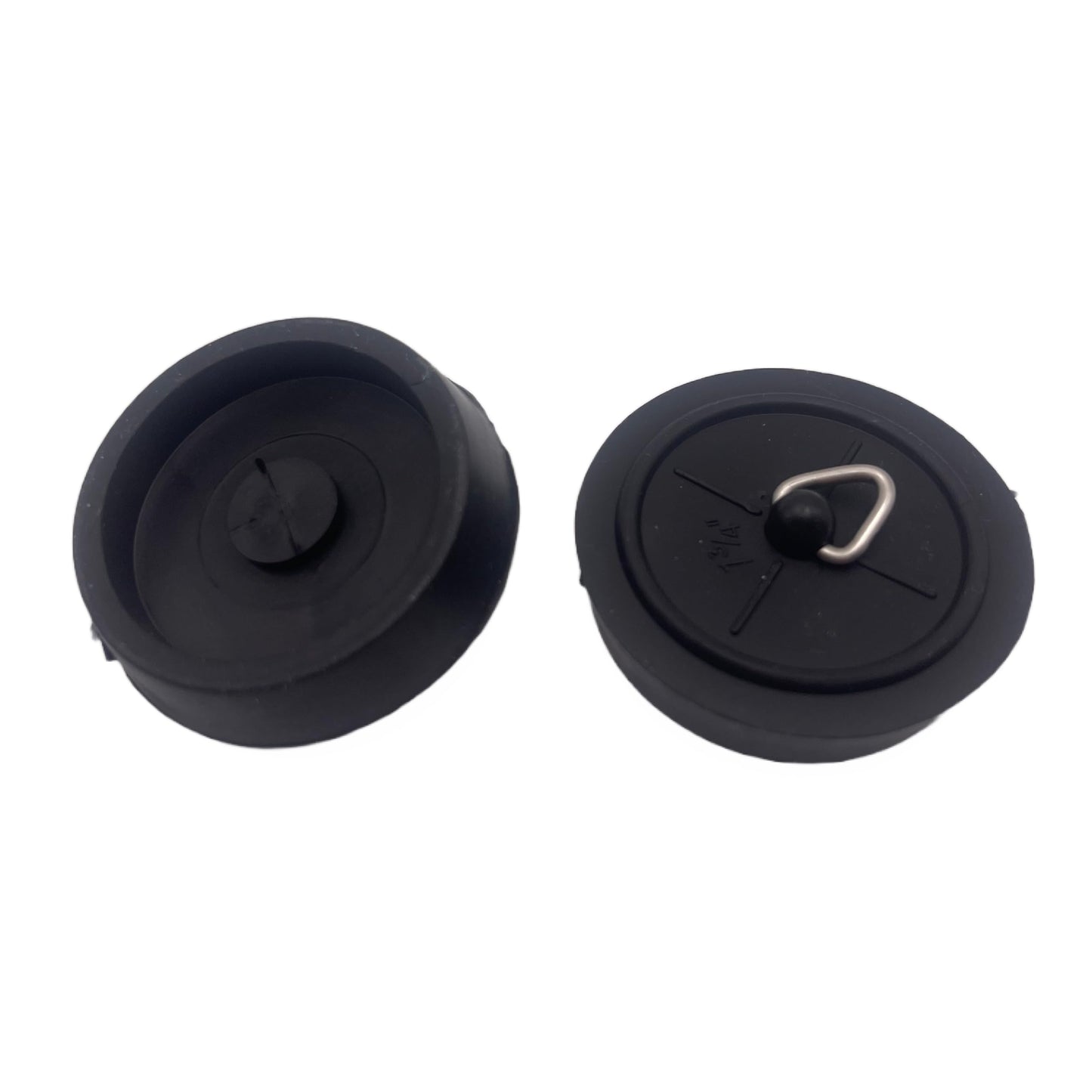 Aretro Universal ONE SIZE FITS ALL Bath Sink Basin Rubber Stopper Plug Drain Stopper Plug 1 1/2' 38mm to 2' 51mm, White (1 pack of 1)