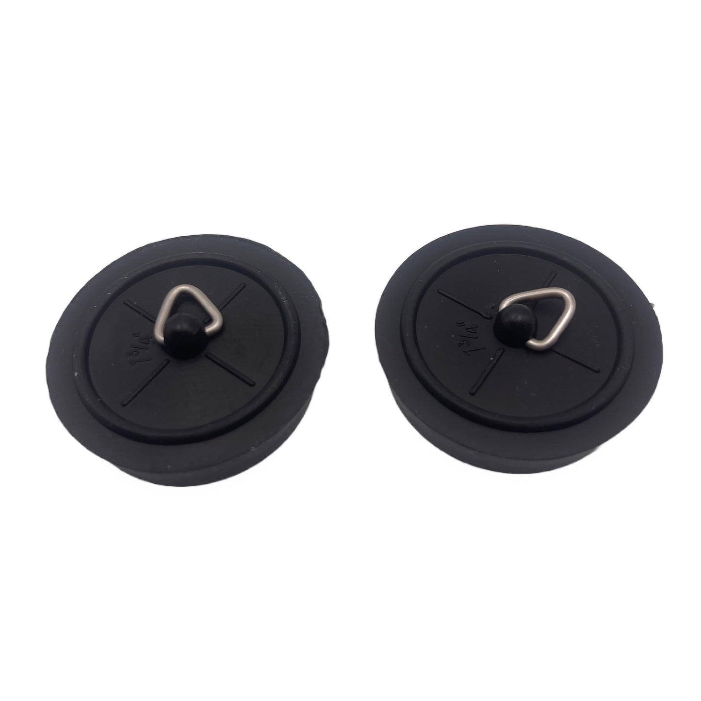 Aretro Universal ONE SIZE FITS ALL Bath Sink Basin Rubber Stopper Plug Drain Stopper Plug 1 1/2' 38mm to 2' 51mm, White (1 pack of 1)