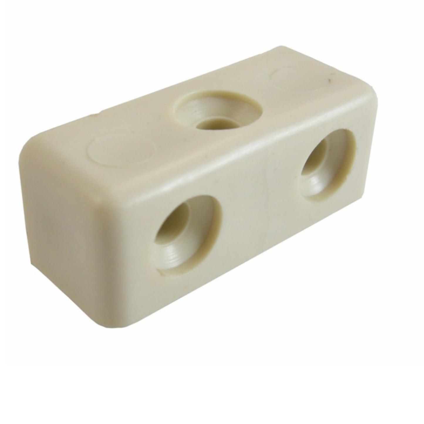 Aretro Fixing Blocks Wood & Furniture Jointing Connector Brown, Cream, White Various Packet Quantities (Brown pkt 6)