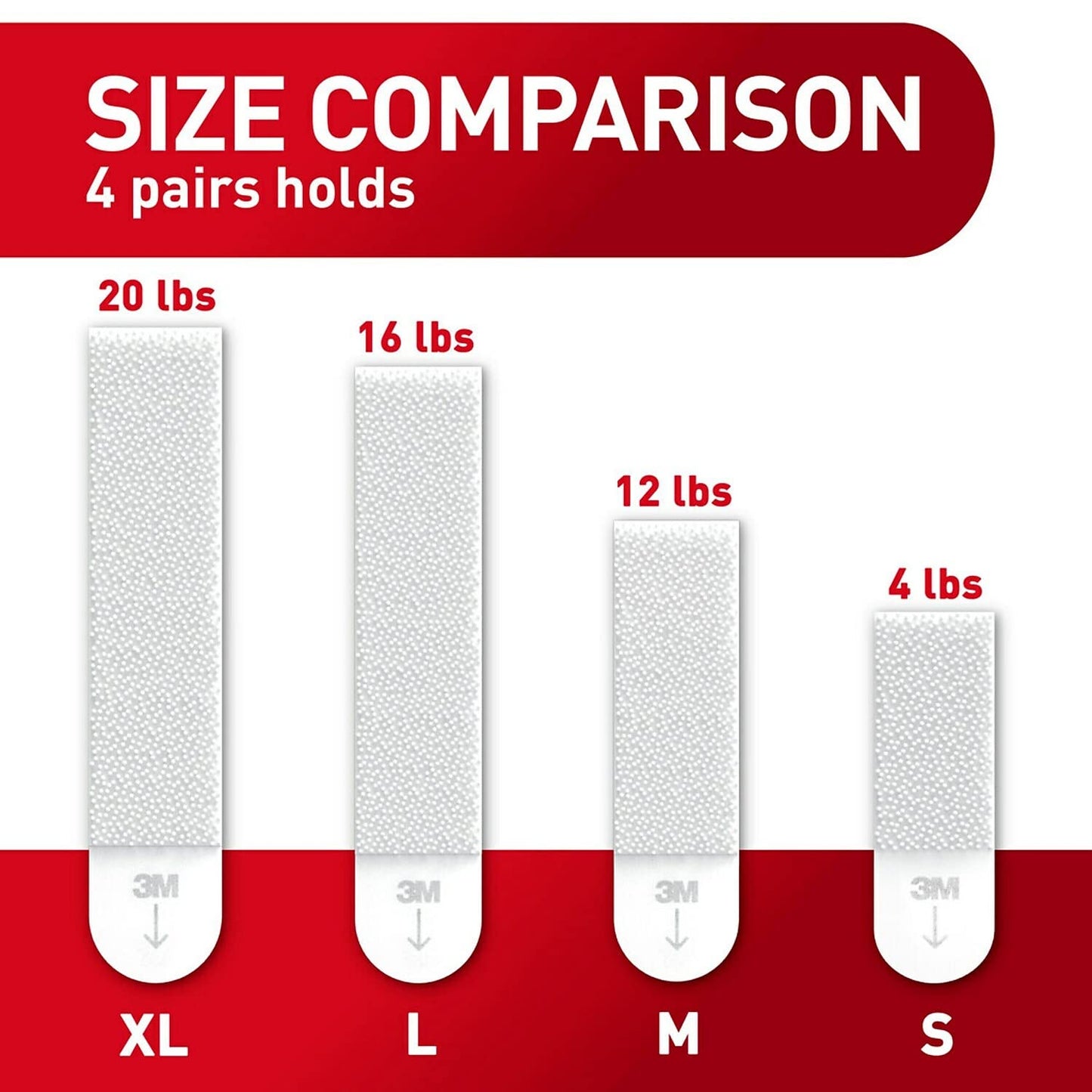 Command 3M Removable Interlocking Fastener Adhesives