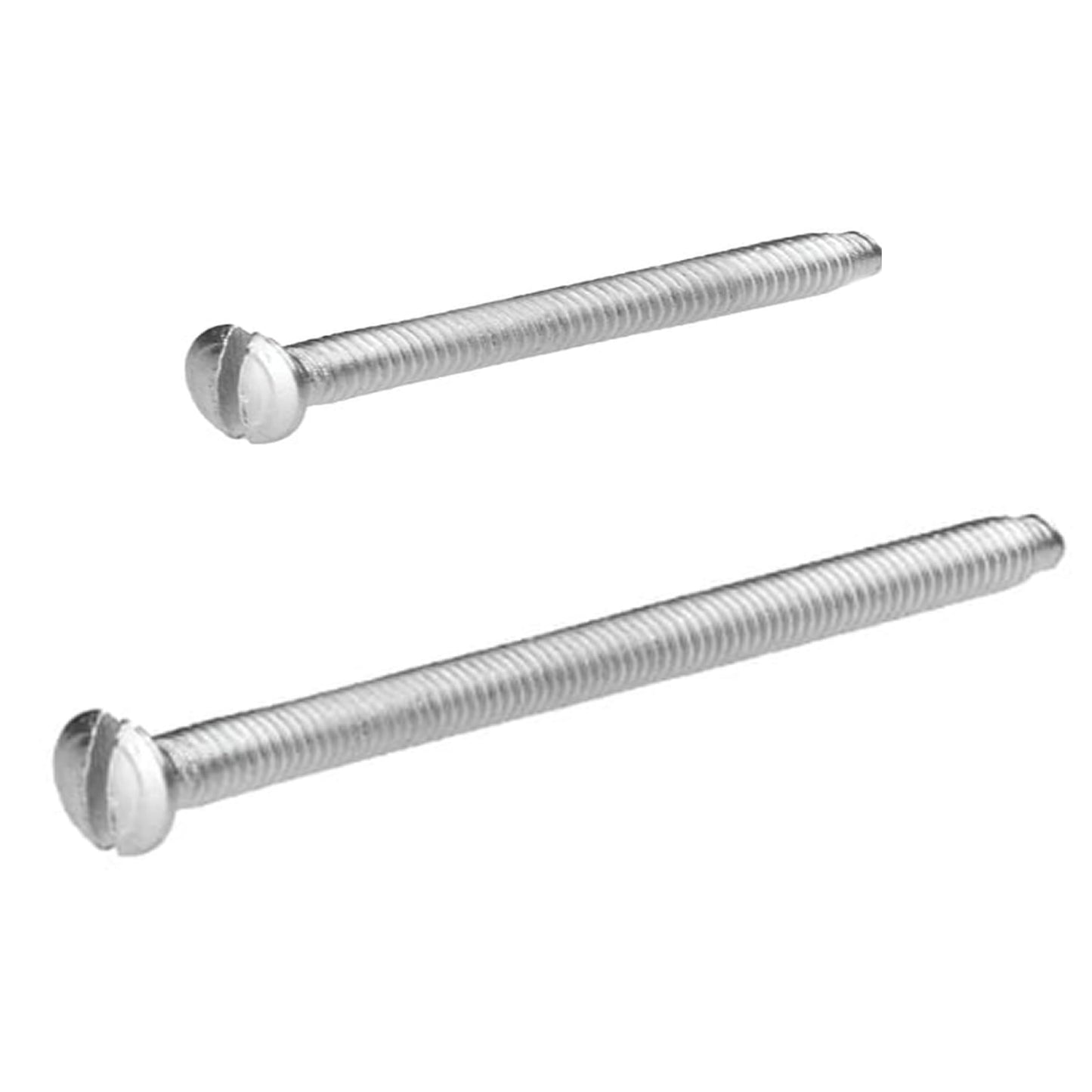 Aretro Pack of 20 M3.5 30mm Electrical Machine Screws for Light Switch & Plug Sockets Bright Zinc Plated Plated Slotted Head DIY (30mm)