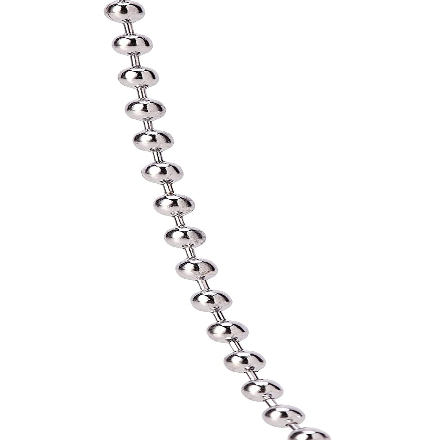 Aretro Chrome 450mm Ball Chain with S hooks, Bath, Sink, Basin, Chain Only (450mm 18' Chain with S Hooks)