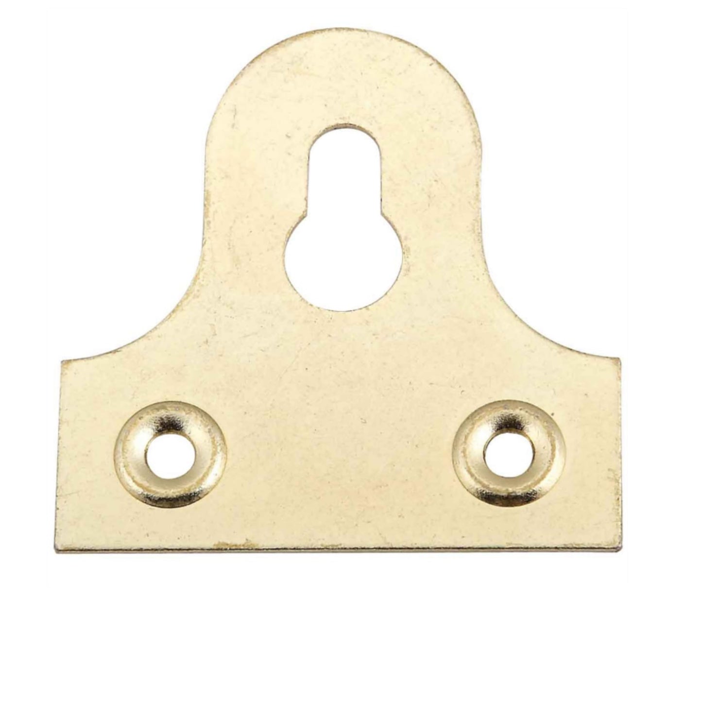 Aretro Picture Frame Brackets & Slot Brackets Brass Plated Various Sizes (30mm Frame Brackets, pkt 5)