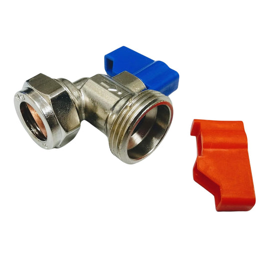 Aretro Quality Washing Machine 'Y' Piece Connector White Inlet Splitter (Y Piece 3/4 BSP (26.44mm))