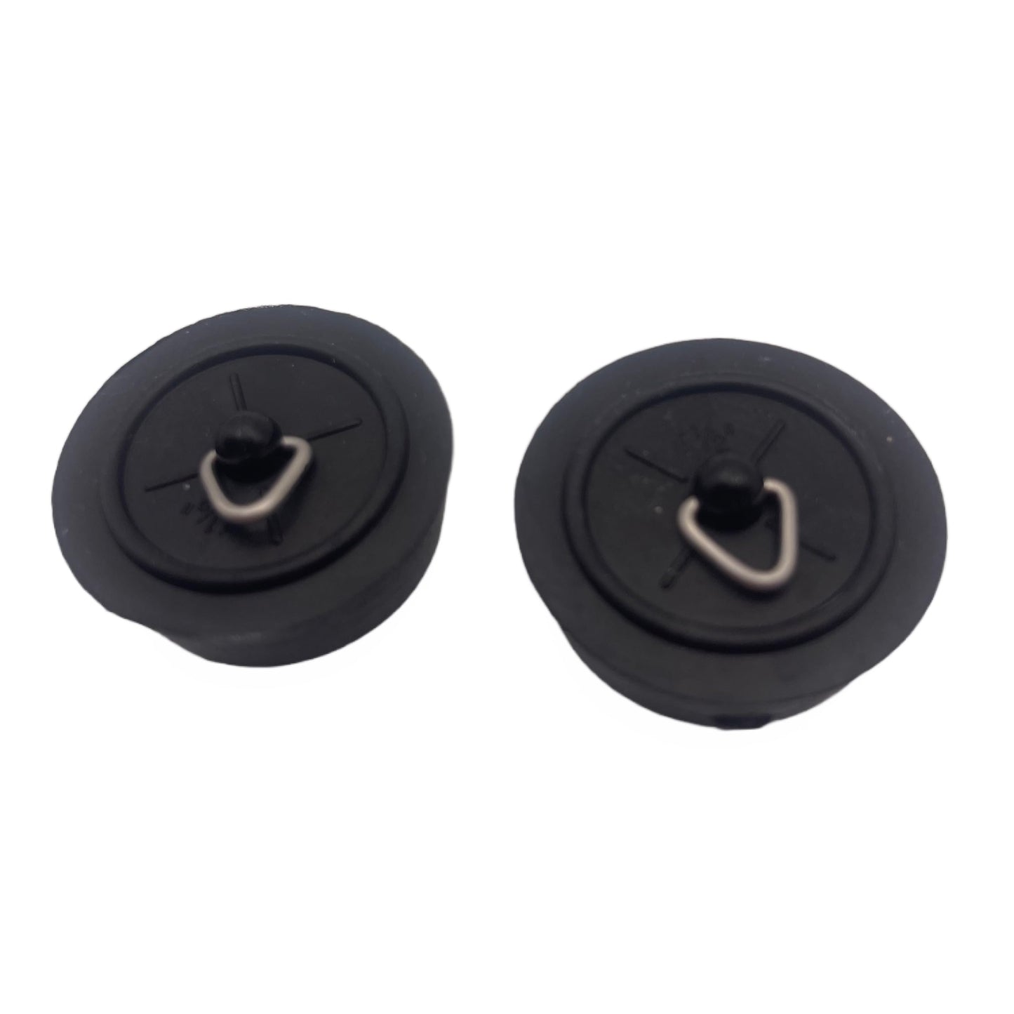 Aretro Universal ONE SIZE FITS ALL Bath Sink Basin Rubber Stopper Plug Drain Stopper Plug 1 1/2' 38mm to 2' 51mm, White (1 pack of 1)