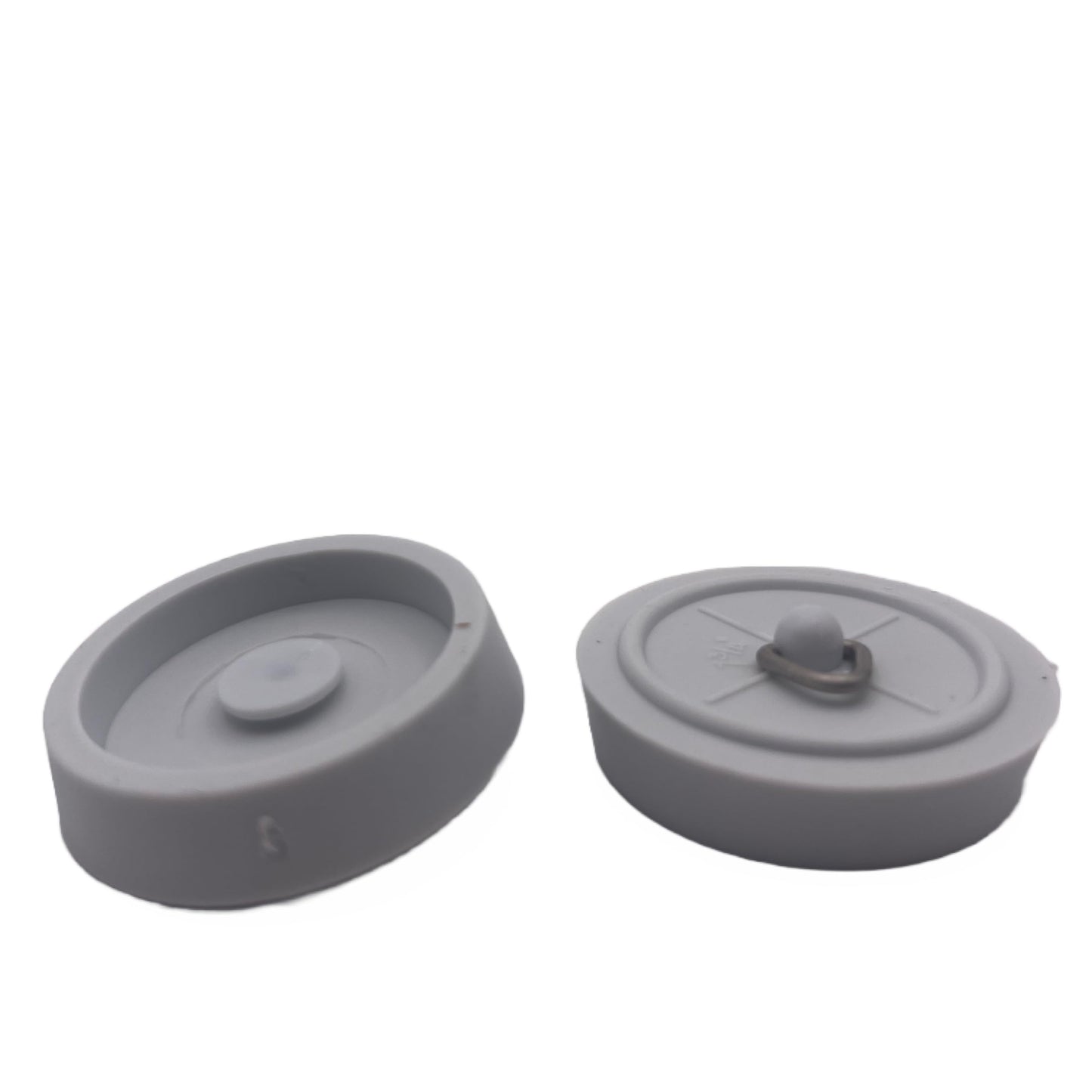 Aretro Universal ONE SIZE FITS ALL Bath Sink Basin Rubber Stopper Plug Drain Stopper Plug 1 1/2' 38mm to 2' 51mm, White (1 pack of 1)