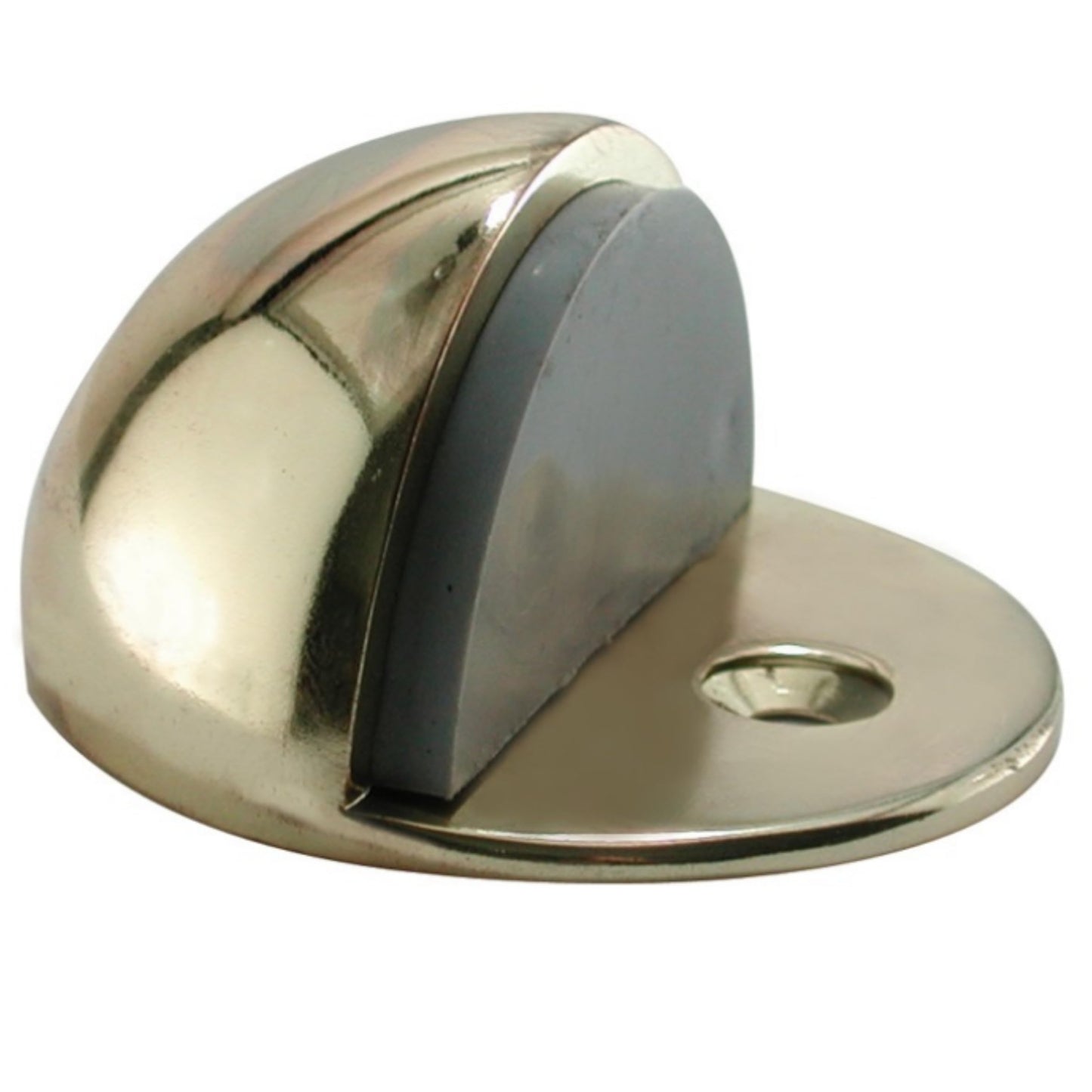Aretro Low Rise Door Stops Polished Brass Metal (Polished Brass)