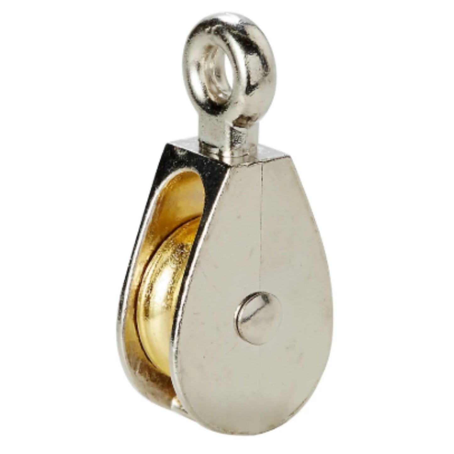 Aretro Fast Eye Pulley with 35mm Wheel, 7.5mm Rope Capacity, 90kg Max Load, 360kg Breaking Force, perfect for setting up a washing line or other light-duty applications