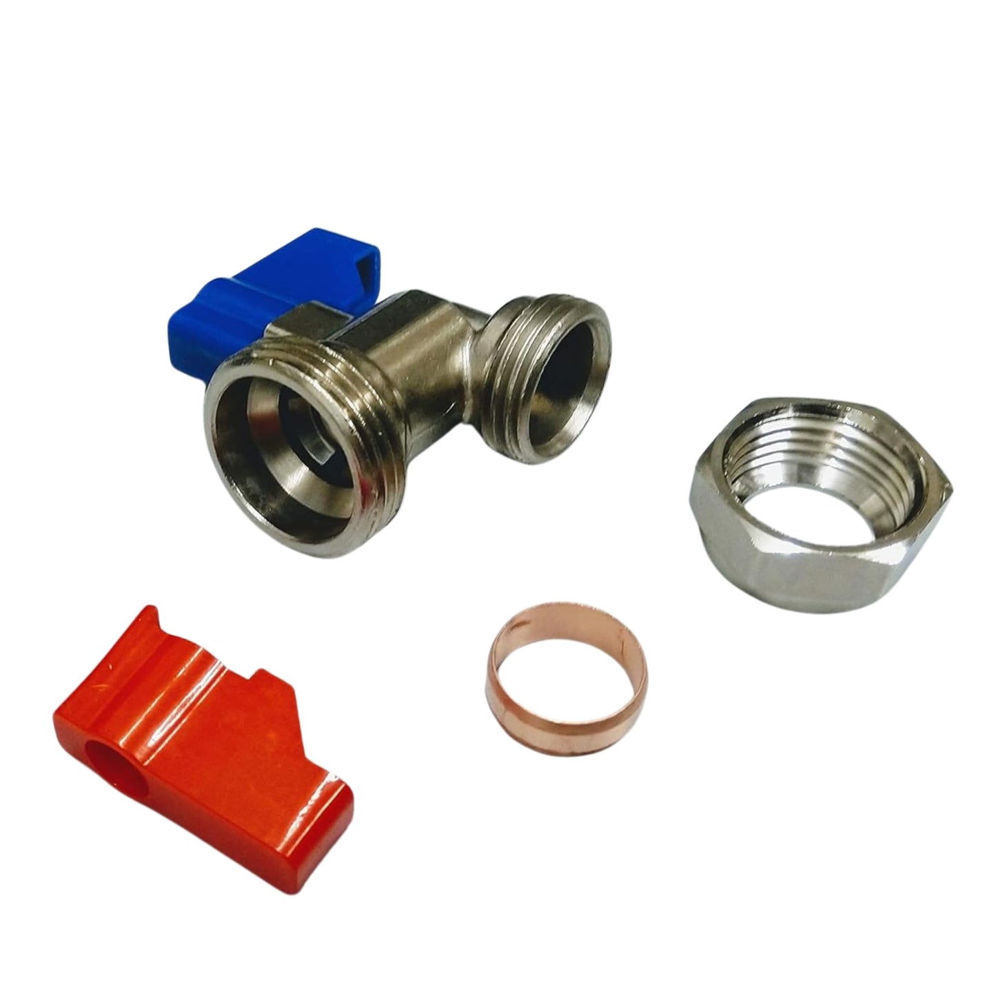 Aretro Quality Washing Machine 'Y' Piece Connector White Inlet Splitter (Y Piece 3/4 BSP (26.44mm))