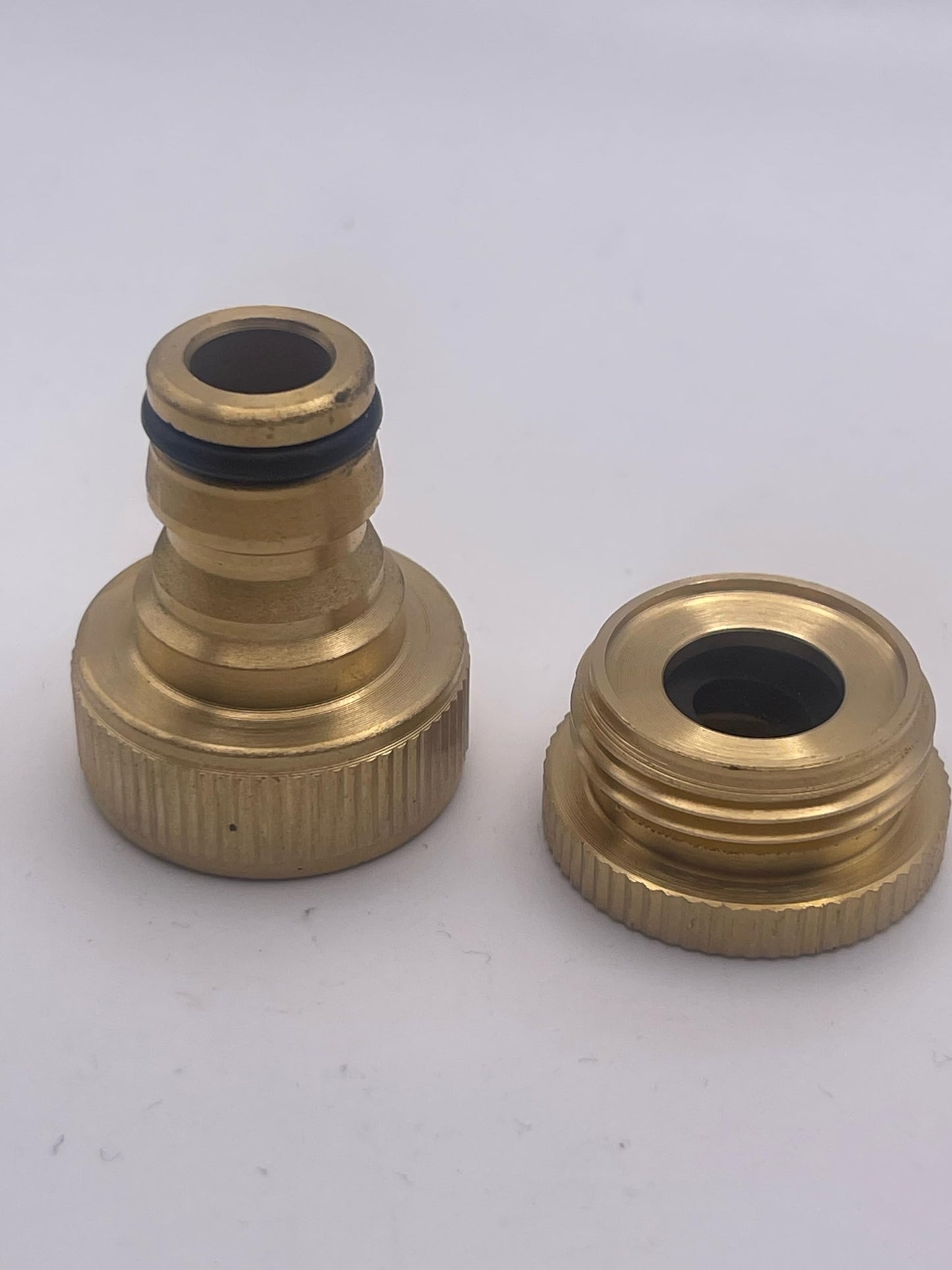 Aretro Garden Hose Connectors, Universal Fit, Hozelock Compatible, Indoor Mixer Tap Connector (Indoor Tap Connector F 22mm M 24mm)