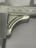 Mirror Corner mounting Bracket Mirror Hanging Kit 1 Pack of 4 satin nickel