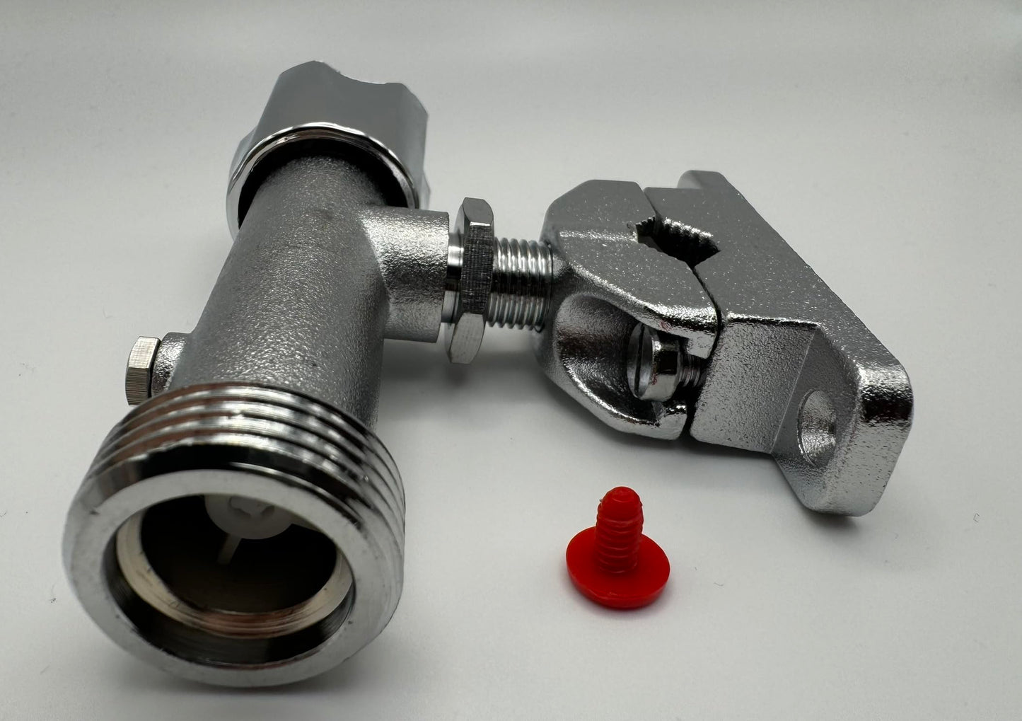 Aretro Self Cutting Washing Machine Tap, for 15mm Pipe, 3/4' Male Thread, Chrome Appliance Tap, with Check Valve (with Check Valve)