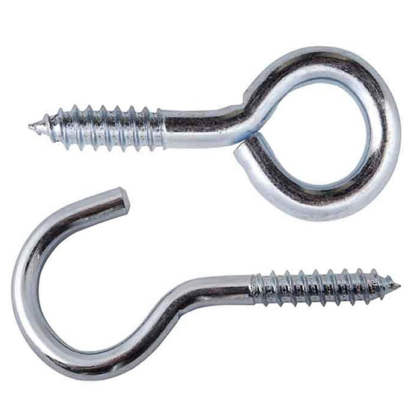 Aretro 1.8m White Net Curtain Wire Cord Cable with Hooks & Eyes for Hanging Net curtains, light curtains, voiles, etc Durable Strong Expandable Cut to Size (1.8m)