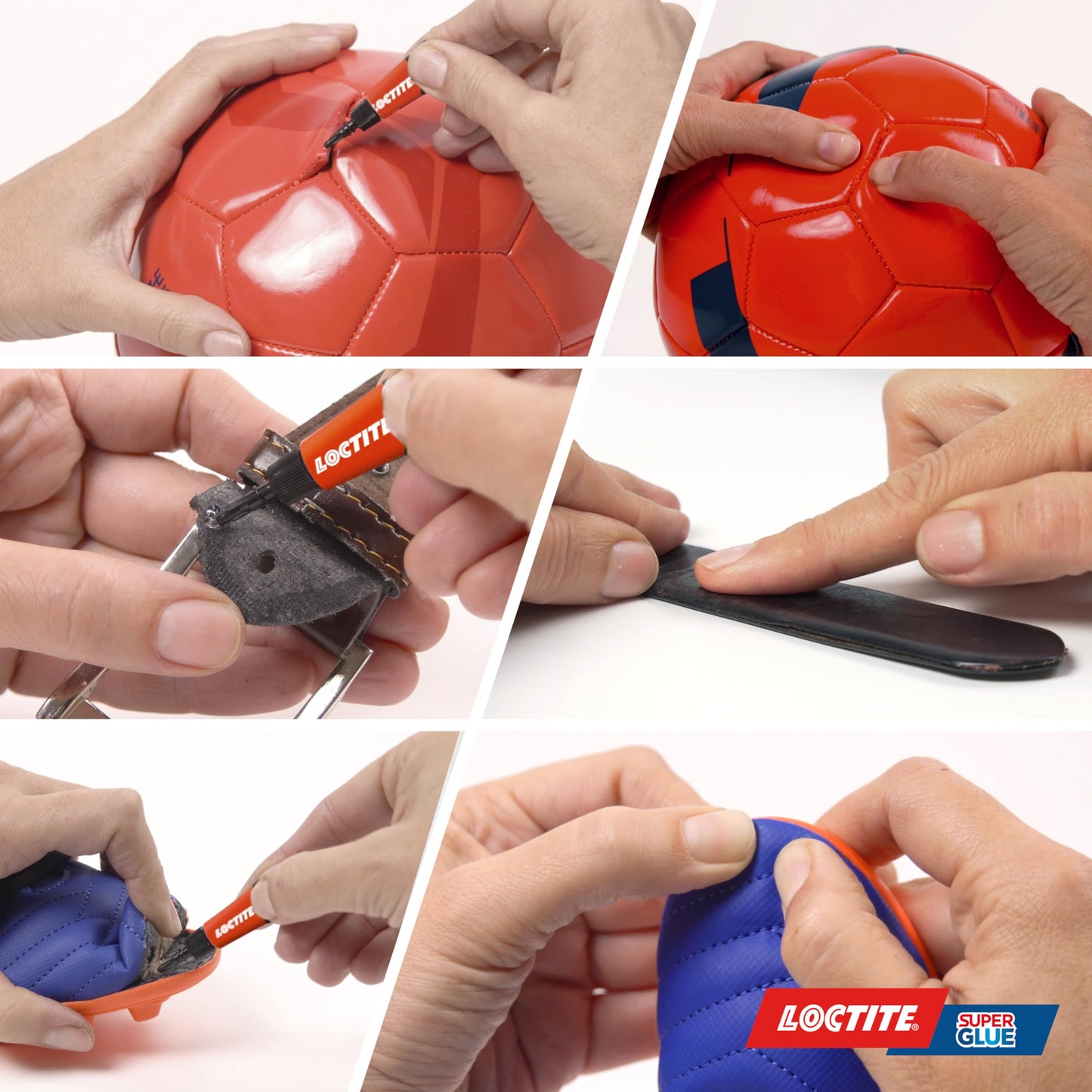 Loctite Mini Trio Power Gel, Strong Super Glue Gel for Repairs, All Purpose Adhesive for Flexible Materials, Easy to Use Clear Glue, 3 x 1g