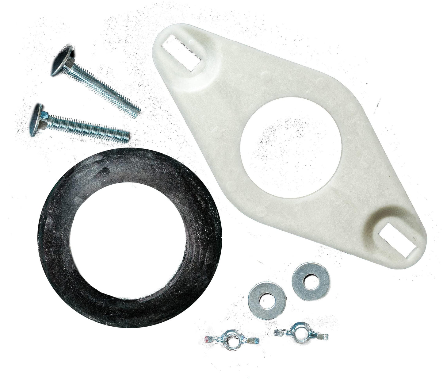 Aretro Toilet Lever Cistern C Links 57mm + 88mm PK2 (Black, Plastic, Matte)