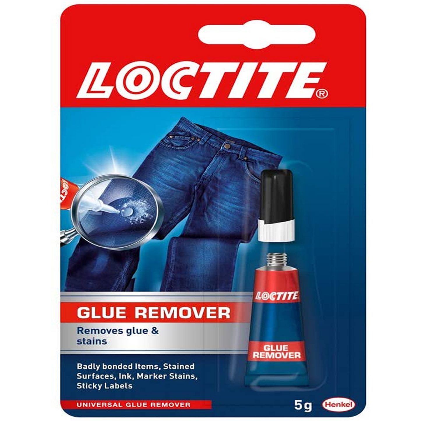 Loctite Glue Remover 5g,  Effective Adhesive Remover for Correcting Badly Bonded Items