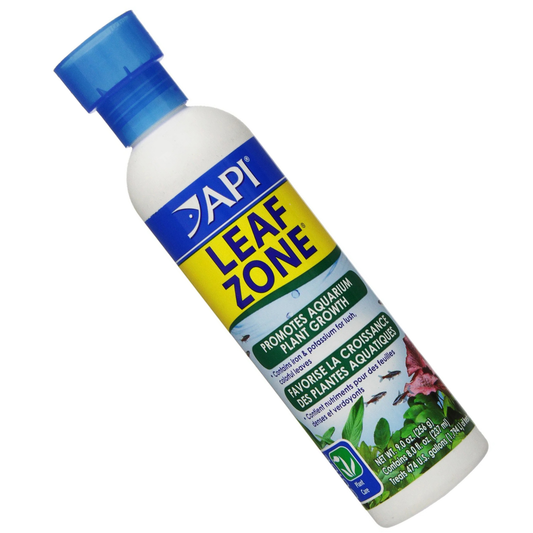 API LEAF ZONE Freshwater Aquarium Plant Fertilizer 237 ml Bottle