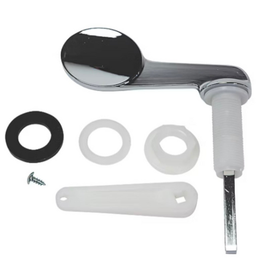 Aretro Chrome Spatula Disabled Easy Flush Metal Paddle Lever Toilet Cistern Lever Handle Flush