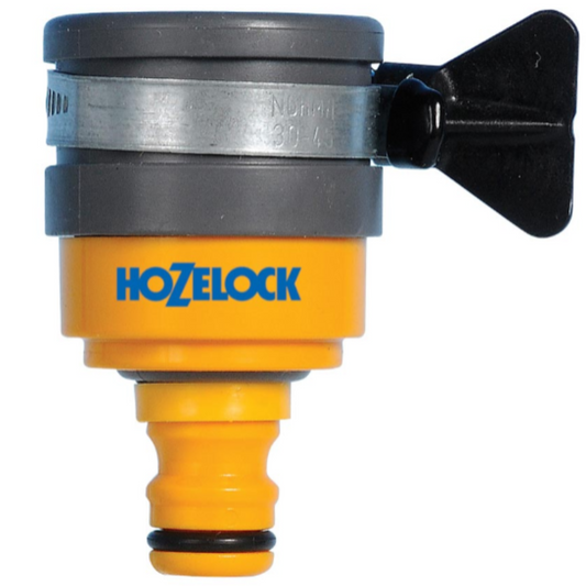 Hozelock 2177 Garden Watering Round Mixer tap connector 20 -24mm ideal for connecting hose to tap for paddling swimming pools