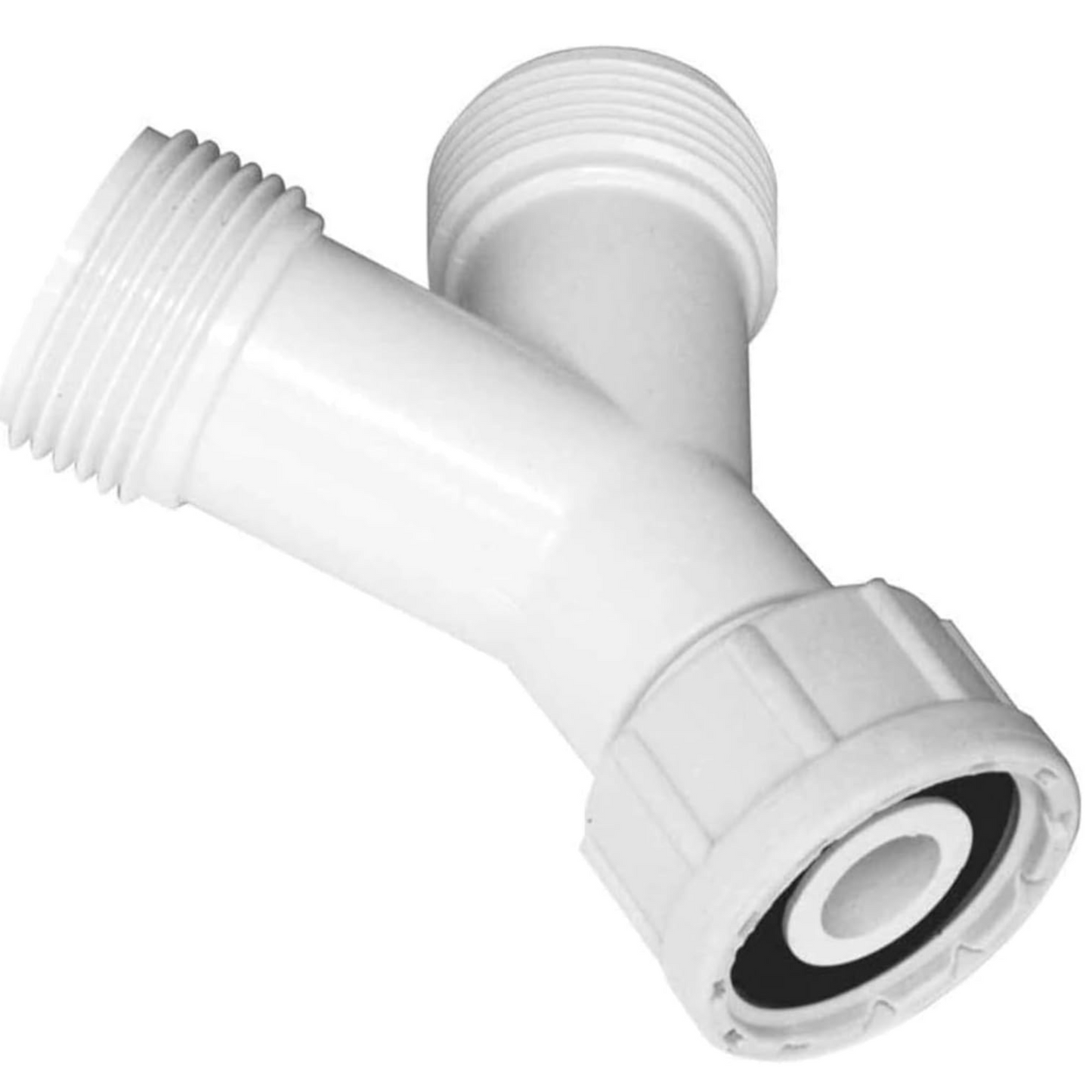 Aretro Chrome 15mm x 3/4" Straight, Elbow, T, Y Piece Washing Machine, Dishwasher Connector, Tap, Valve