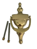 Polished Brass Urn Door Knocker  160mm providing a modern feel before you enter your home