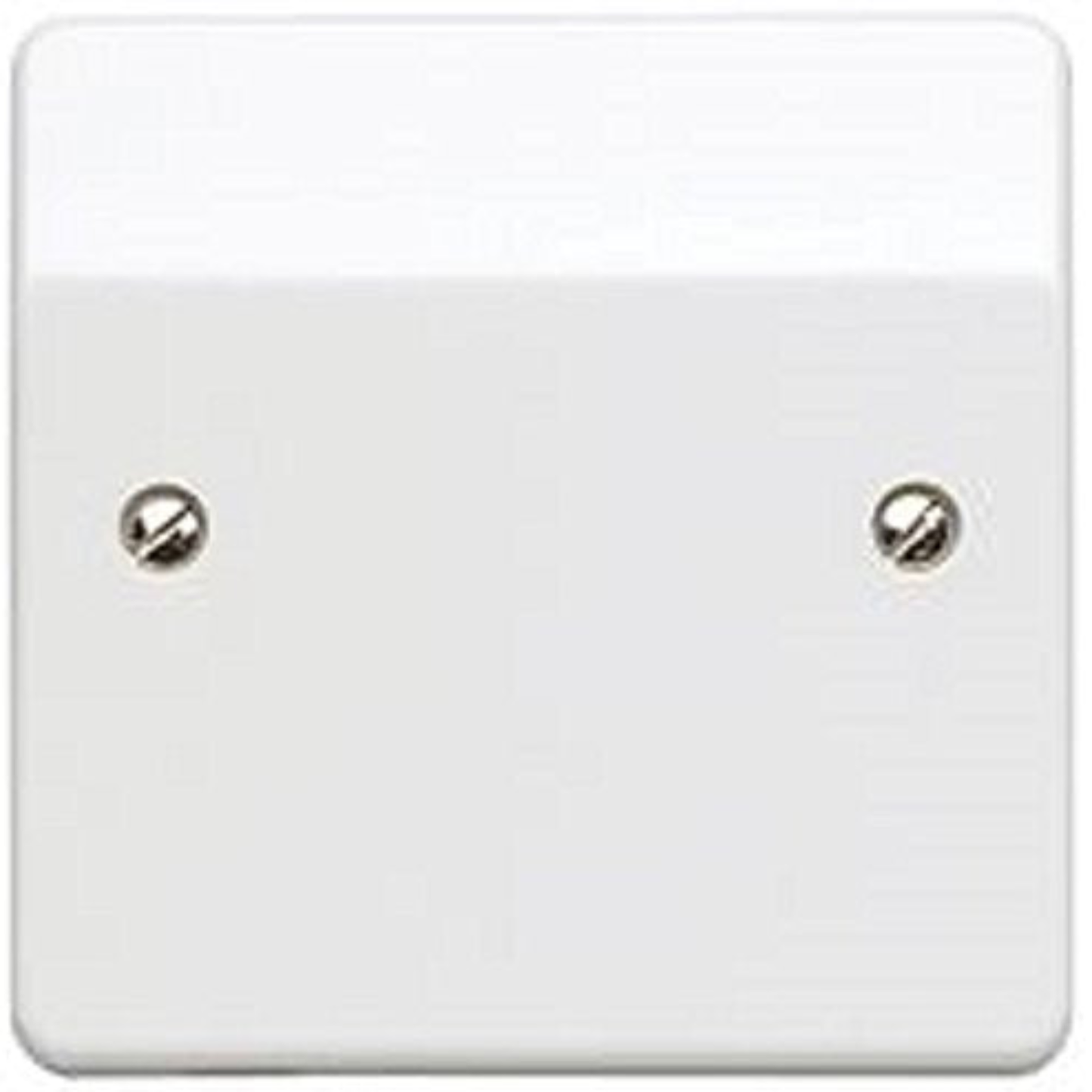 MK K3827 WHI Logic Plus 1G Blankplate - Wall Plate White