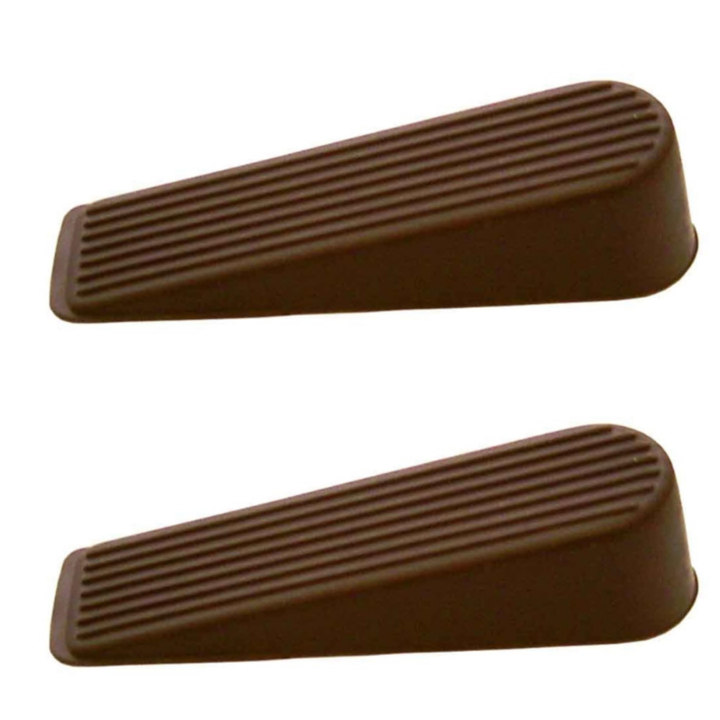 Aretro Rubber Small Brown Door Wedge 1 Pack of 2