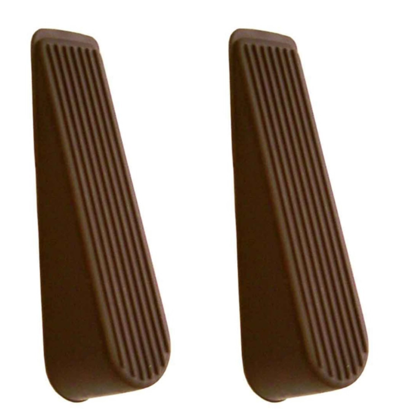 Aretro Rubber Small Brown Door Wedge 1 Pack of 2