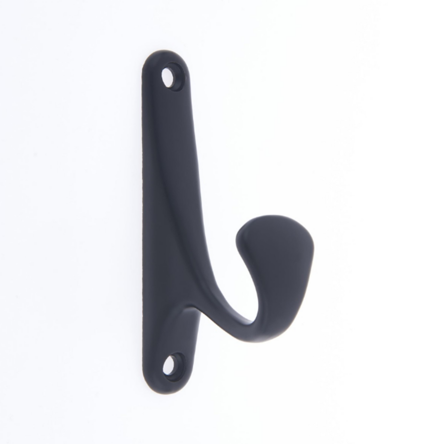 Aretro Hooks Hangers, Double Vertical Heavy Duty, Matt Black, Robe Hook, Coat Hook, Back of Door, Wall Hanger (Double Vertical Heavy Duty, Matt Black)