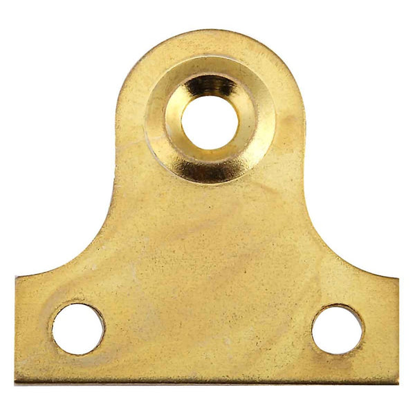 Picture Frame Brackets 50mm Brass Plated PK2 043610N