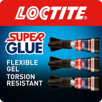 Loctite 3g Super Glue Mini Trio Power Flex Gel - Transparent