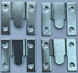 Strong Flush Hanging Interlocking Hidden Mounts Bracket 35mm PK4 Headboard Fixing